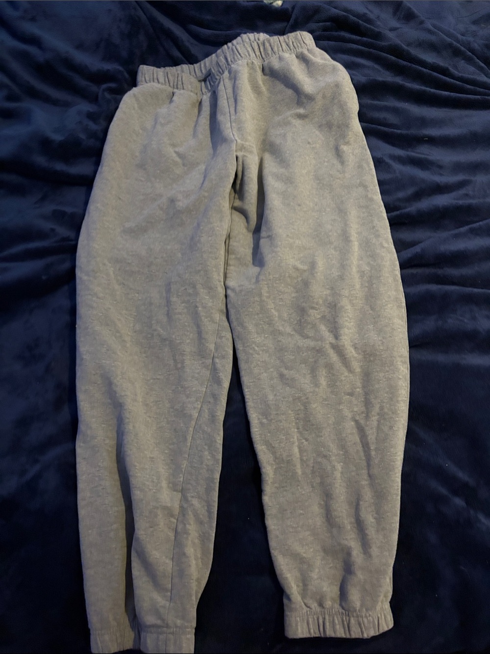 Aeropostale Gray Jogger Sweatpants - Elastic Waist & Cuffed Ankles